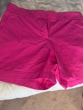 J. Crew Hot Pink Shorts